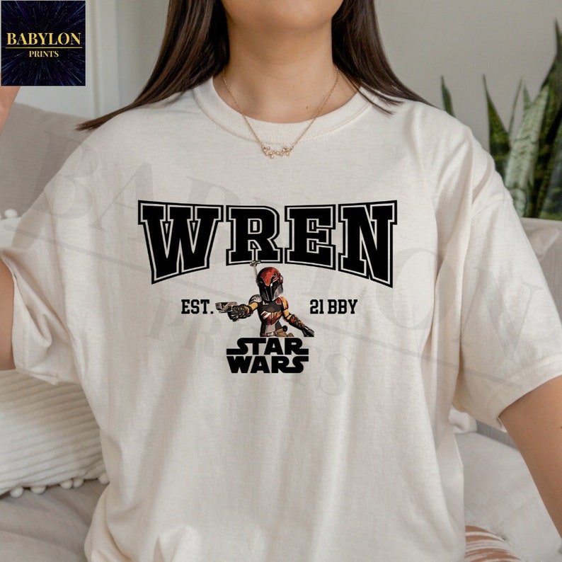 Star Wars Sabine Wren T Shirt | Star Wars Rebels, Ahsoka Show, Hera Syndulla, Lothal, Chopper Star Wars, Clan Wren, Mandalorian